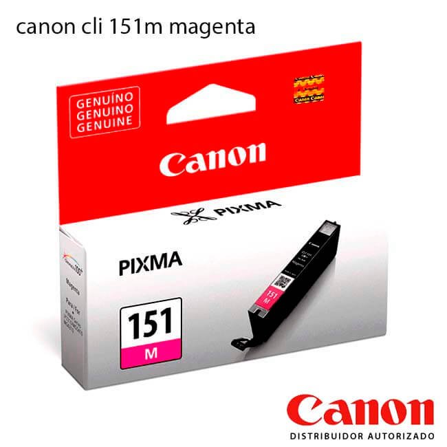 prod-09082021215904-cli-151m-deta Cartucho de Tinta Canon CLI-151 Magenta - Imagen 1
