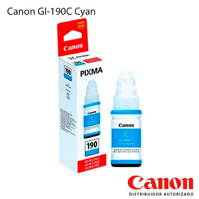 Cartucho de Tinta Canon GI-190C Cyan