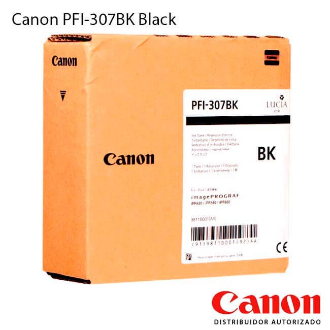 Cartucho de Tinta Canon  PFI-307BK Black