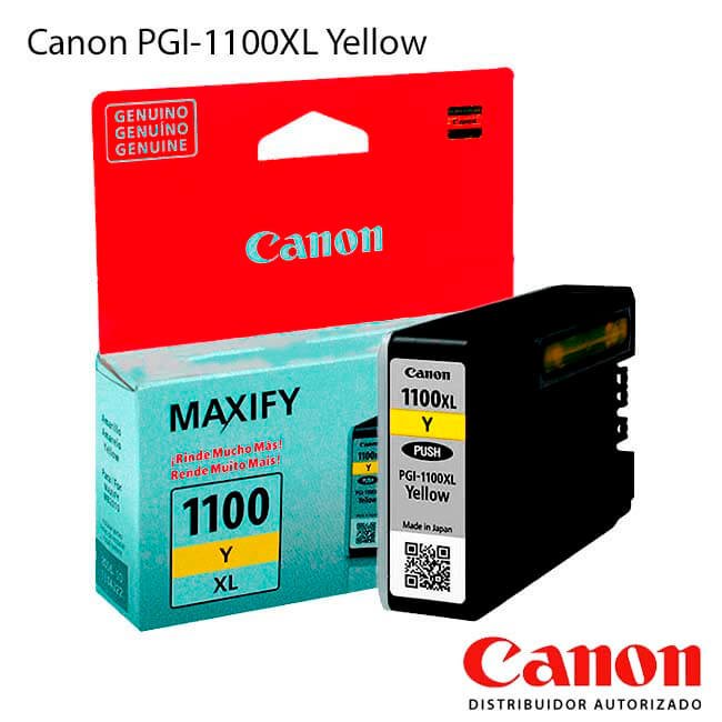prod-10082021101247-pgi-1100xl-yellow-deta Cartucho de Tinta Canon PGI-1100XL alta capacidad Yellow - Imagen 1