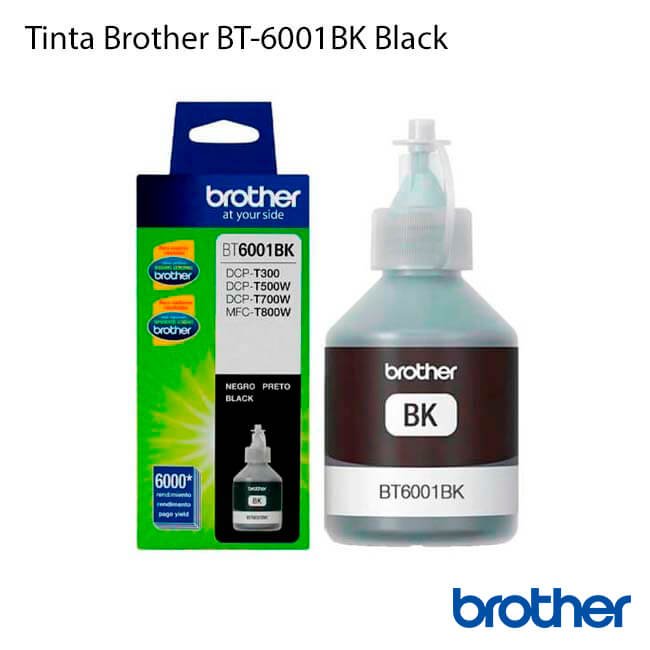 Tinta Brother BT-6001BK original Black