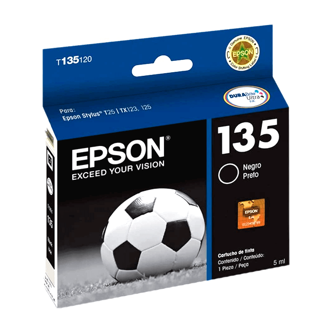 Tinta Epson T135120 original T1351 Negro