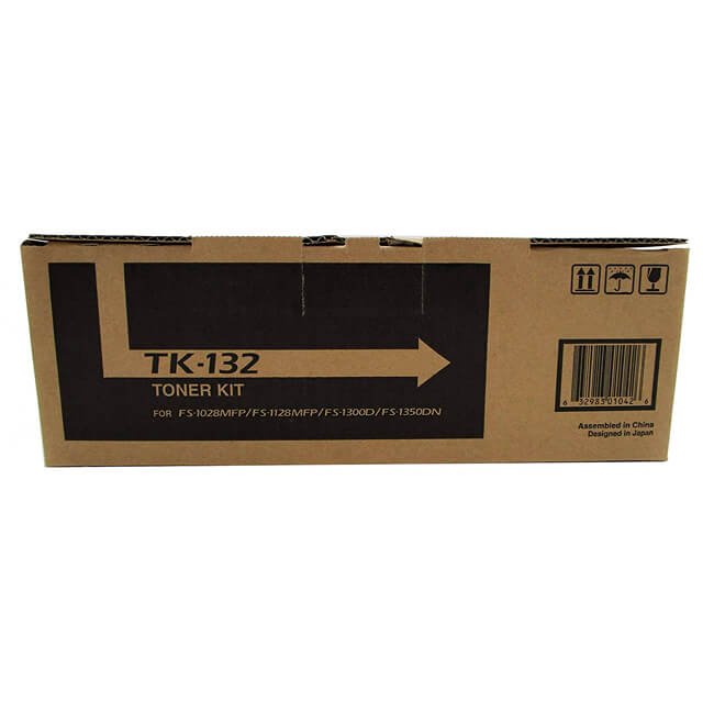 Toner Kyocera FS-1300D, 1028MFP TK-132 Original Negro