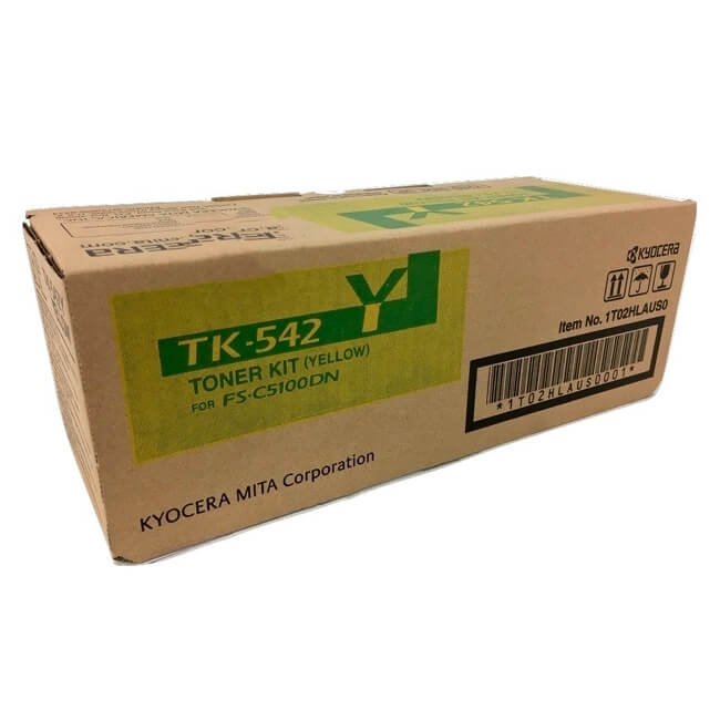 Cartucho de Toner Kyocera TK-542Y Original Yellow