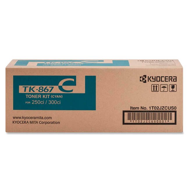 Cartucho de Toner Kyocera TK-867C Original Cyan