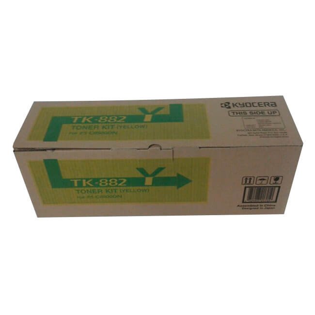 prod-17092020104355-tk-882y-deta Cartucho de Toner Kyocera TK-882Y Original Yellow - Imagen 1