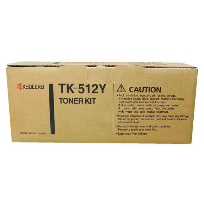 Toner Kyocera TK-512Y Yellow Gran Precio Original