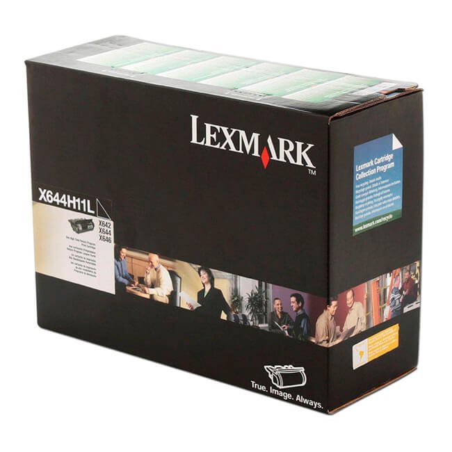 Tóner Lexmark X644H11L original Negro