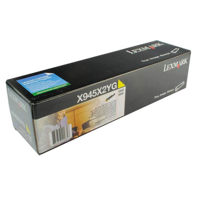 Tóner Lexmark X945X2YG original Yellow