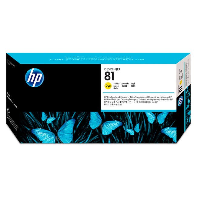 Cabezal HP C4953A Yellow 81 original