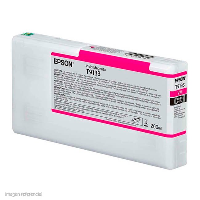 Tinta Epson T9133 original T913300 Magenta