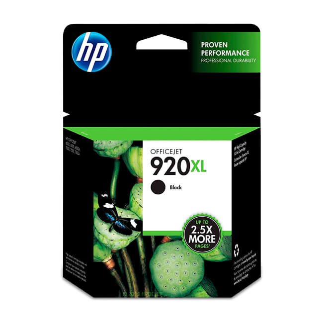 Tinta HP 920XL original CD975AL Negro