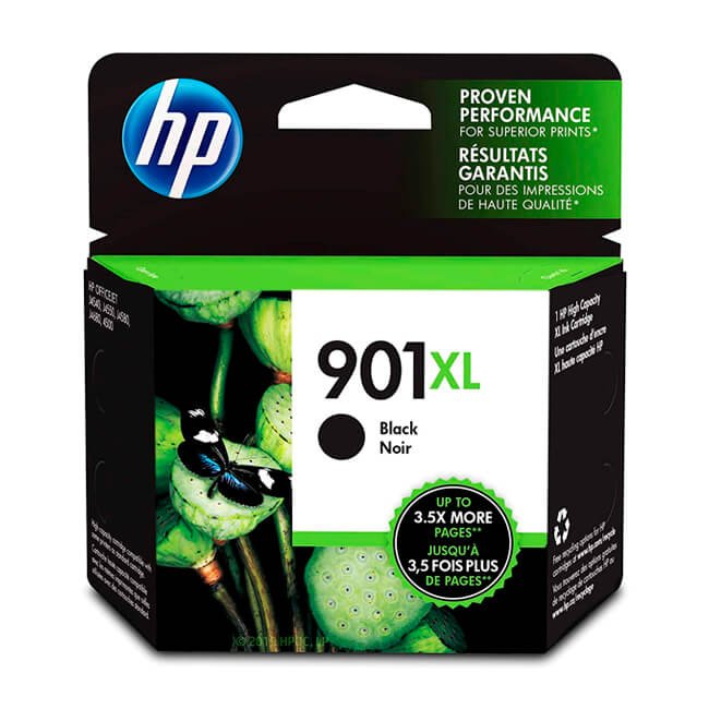 Tinta HP 901XL original CC654AL Negro