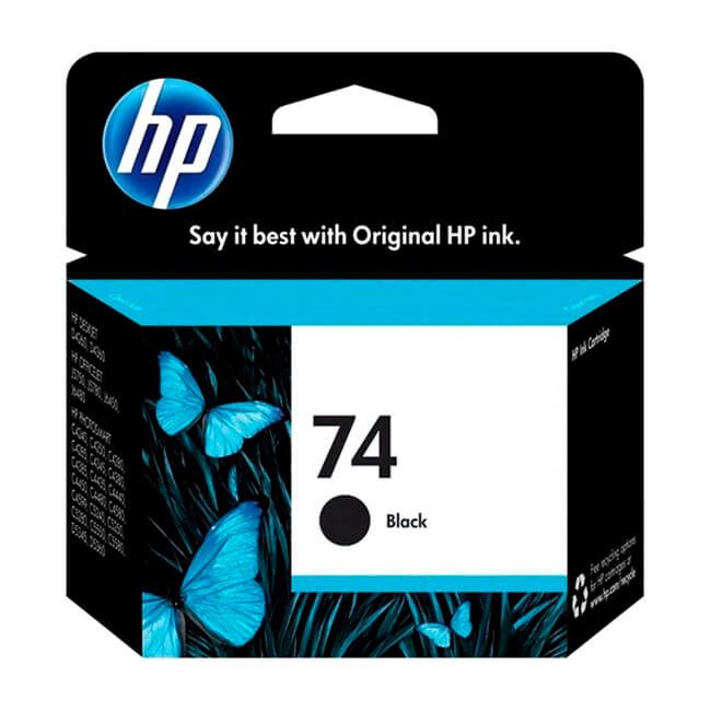Tinta HP 74 original CB335WL Negro