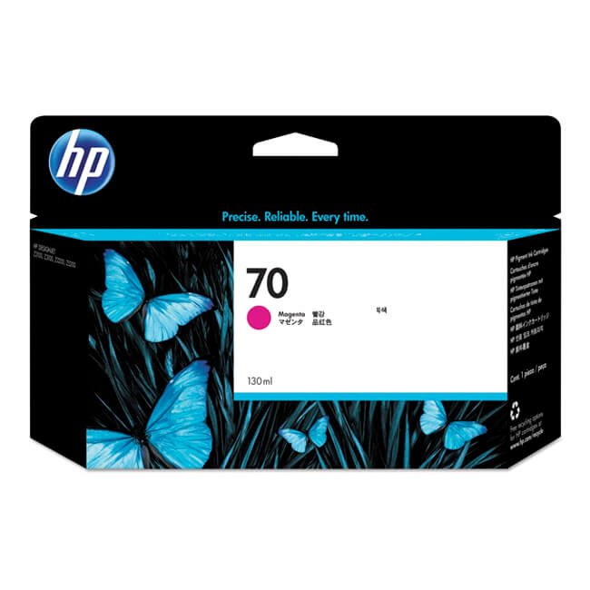 Tinta HP 70 original C9453A Magenta
