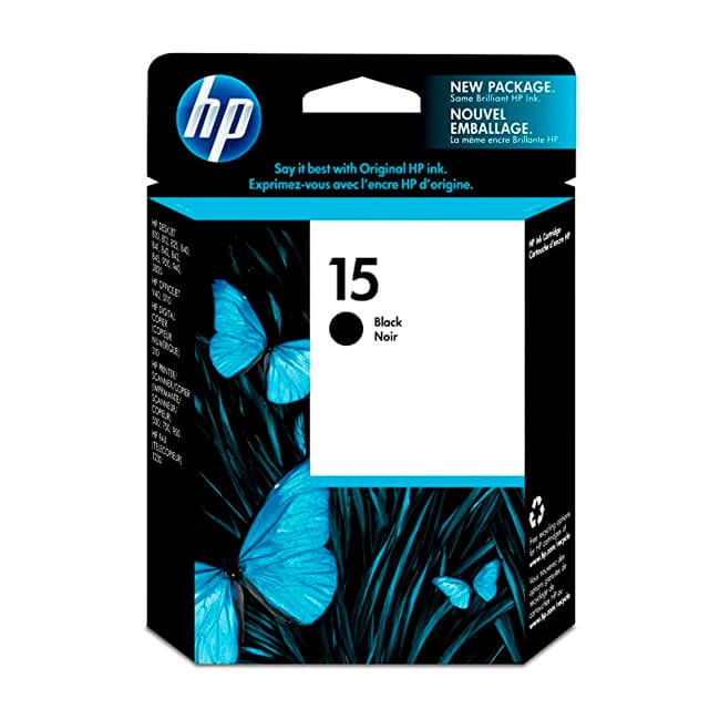 Tinta HP 15 original C6615DL Negro