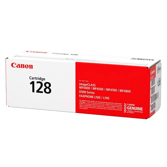 Tóner Canon 128 original Negro