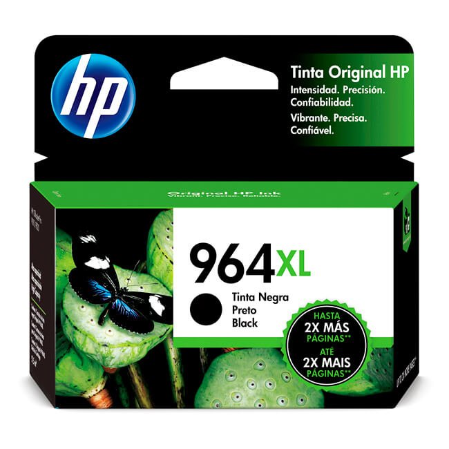 Tinta HP 964XL original 3JA57AL Negro