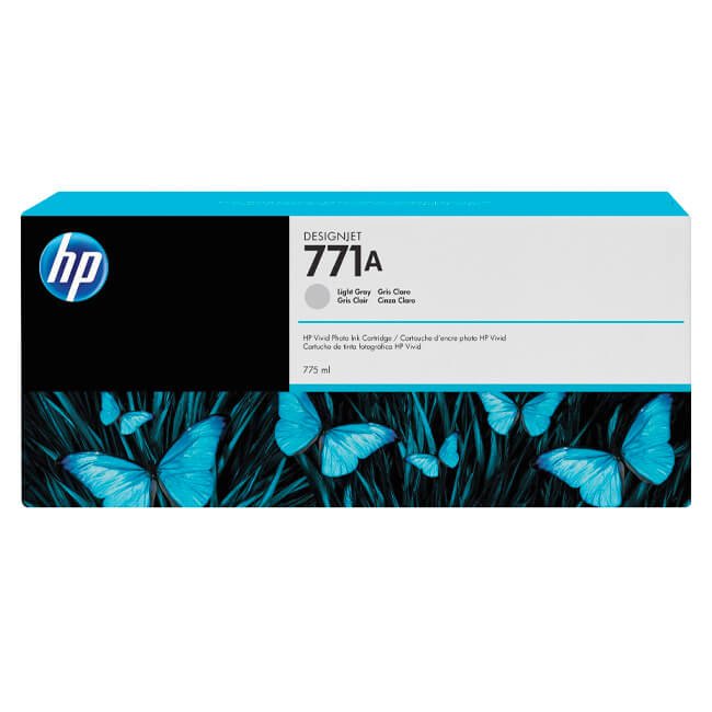 Tinta HP 771A original B6Y22A Lt Gray
