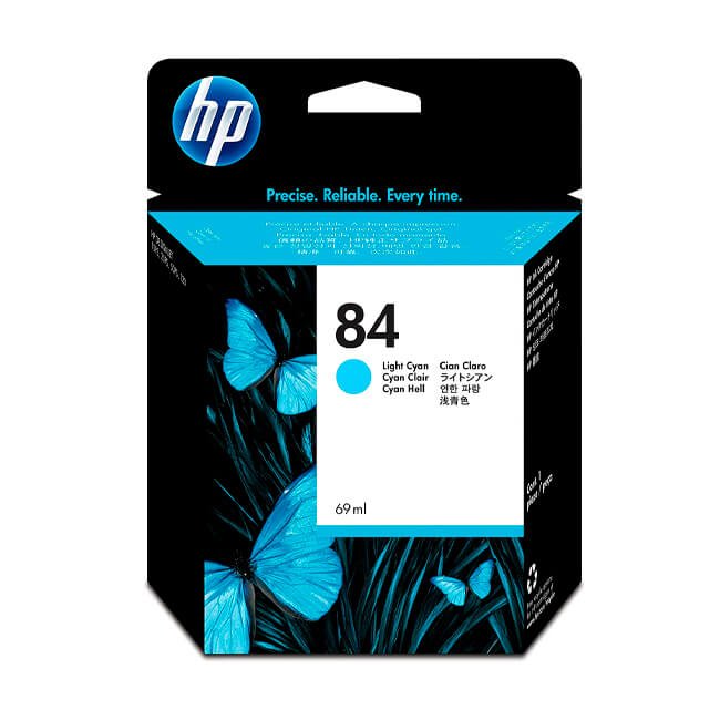 Tinta HP 84 original C5017A Lt Cyan