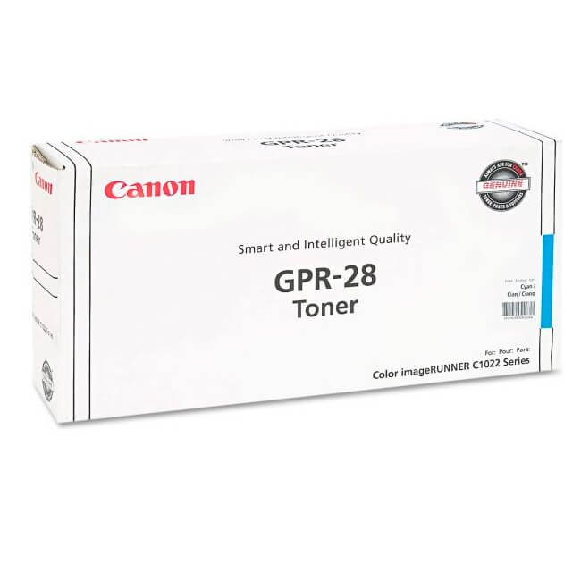 Tóner Canon GPR-28 original Cyan