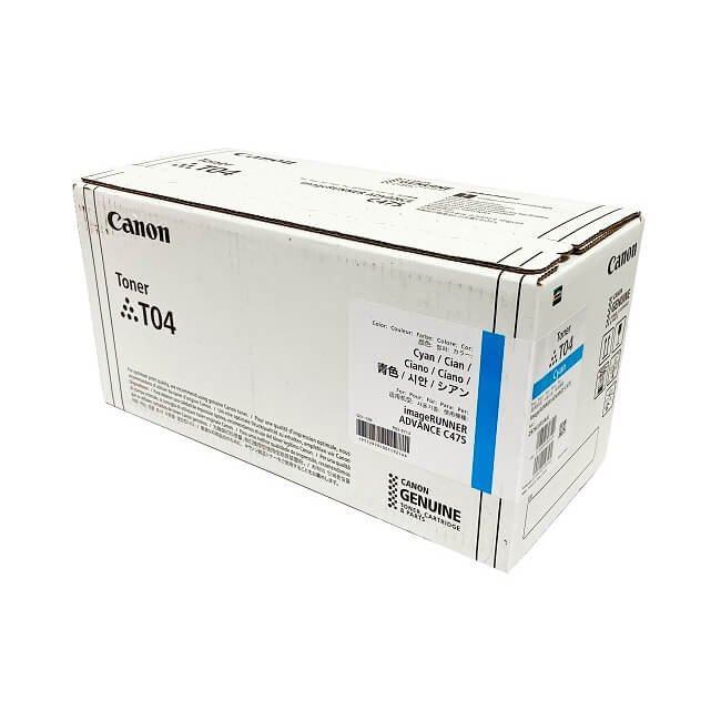 Toner Canon T04 original Cyan