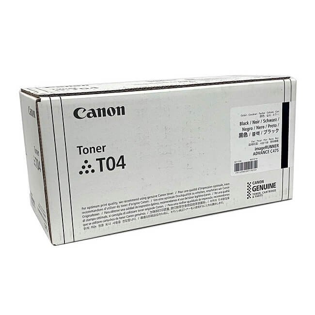 Toner Canon T04 original Negro
