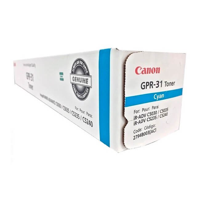 Toner Canon iR C5035 iR-ADV Imagerunner GPR-31 Cyan