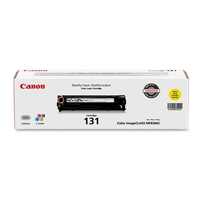 Tóner Canon 131 original Yellow