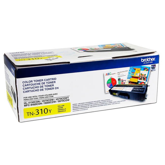 Toner Brother TN-310Y Yellow Al Mejor Precio Original