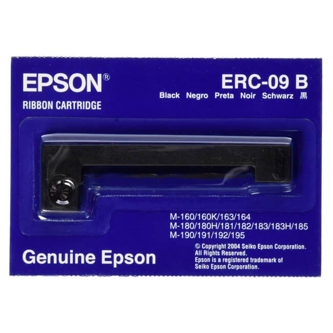 Cinta Epson ERC-09B original Negro