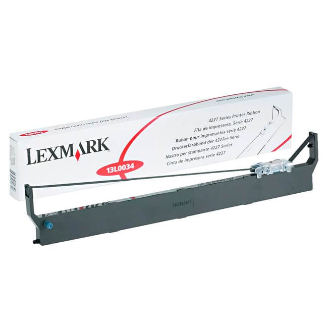 Cinta Lexmark 13L0034 original Negro