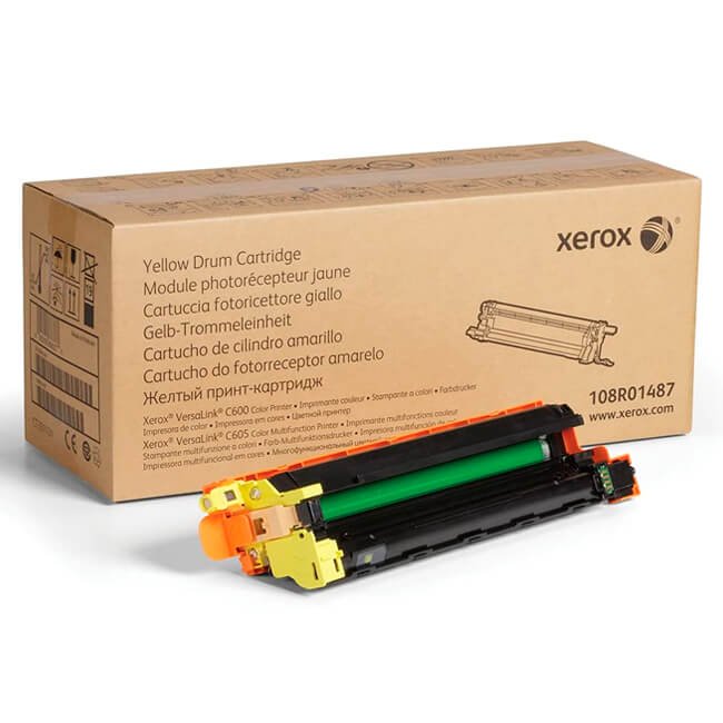 Tambor Xerox 108R01487 original Amarillo