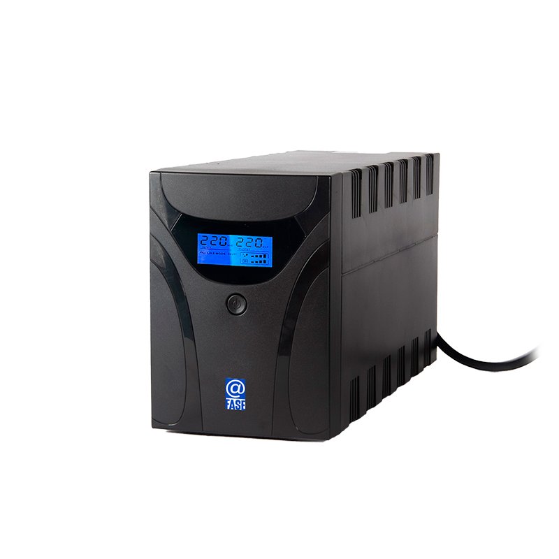 UPS Interactivo Elise Fase, AUR-1000-LCD-USB, 1000 VA / 600 W, Puerto inteligente USB-HID.