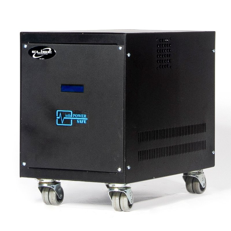 Estabilizador Elise Ieda Poder Safe LCR10K-4.5%, Solido, 10kVA, 220V, Bornes de salida.