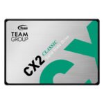 Unidad de estado solido Teamgroup CX2, 256GB, SATA 6.0 Gb/s, 2.5”, ECC, DC +5V
