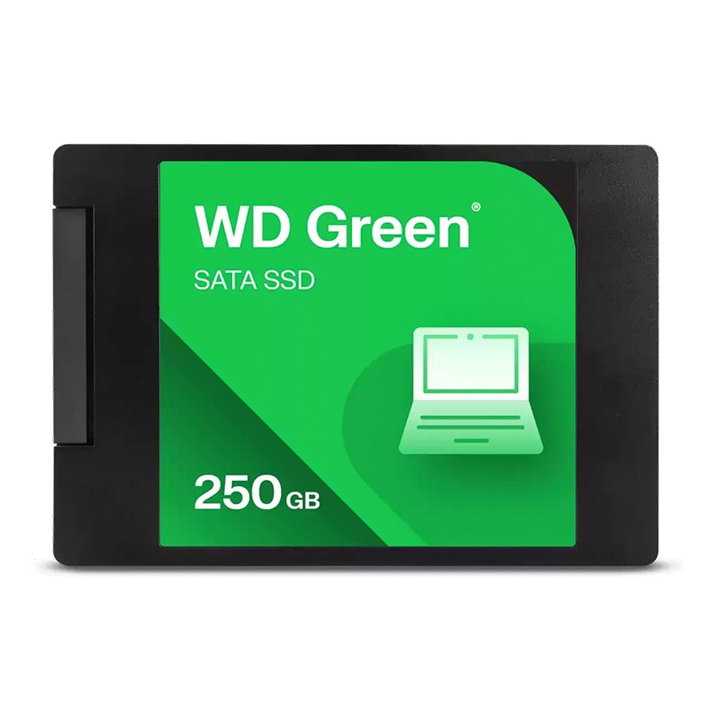ssdwds250g5g0a Unidad de estado sólido interno Western Digital WD Green SATA SSD 2.5- 250 GB, 545 MB/s - Imagen 1