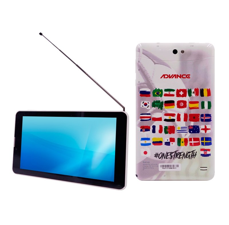 Tablet Advance Prime PR6145, 7” 1024x600, Android 4.4, 3G, Dual SIM, 8GB, 1GB, DTV.