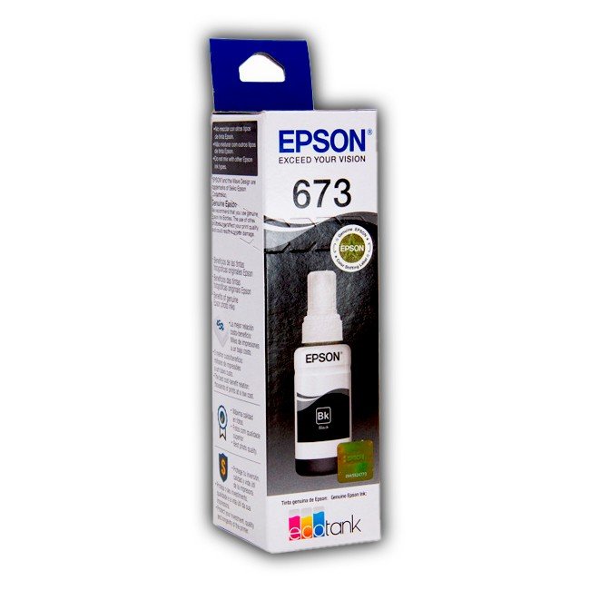 tinta-epson-l800-l1800-l850-673-original-negro-deta-13052022232908 ▷Tinta Epson L800, L1800, L850 【 673 - Original 】 Negro - Imagen 1