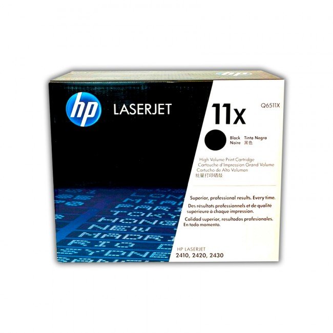 Toner HP LaserJet 2420, 2430, 2410 11X Negro Original