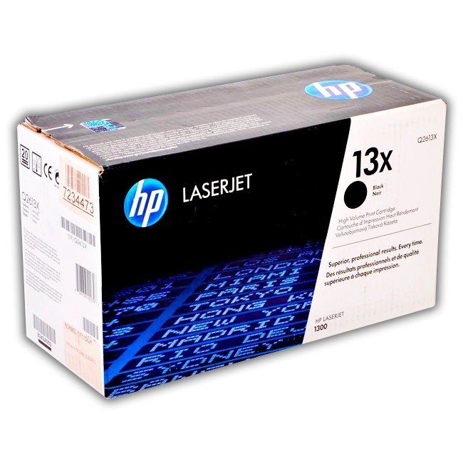 Toner HP LaserJet Q2613X Negro 13X Original