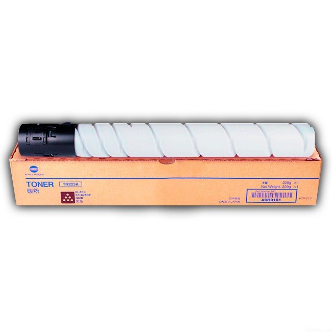 Toner Konica Minolta TN223K Negro A9H0190 Original