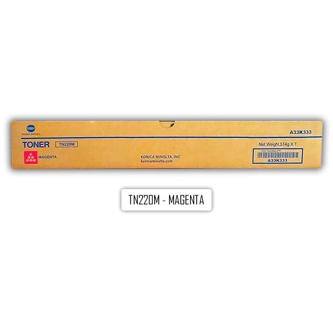 Toner Konica Minolta TN220M Magenta A33K333 Original