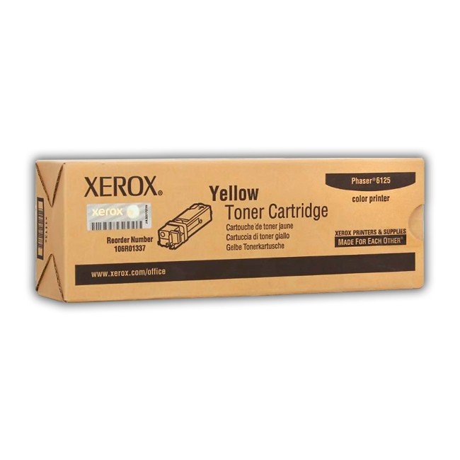 Toner Xerox  106R01337 Cartucho Original Yellow