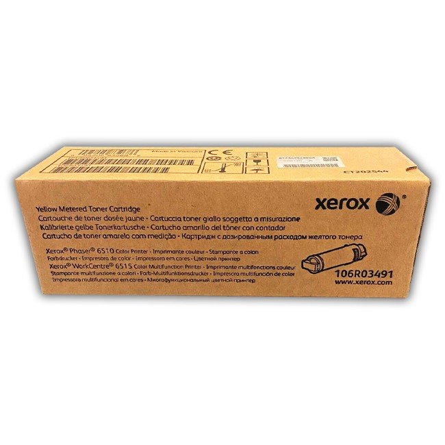 Toner Xerox 106r03491 Yellow Al Mejor Precio Metered
