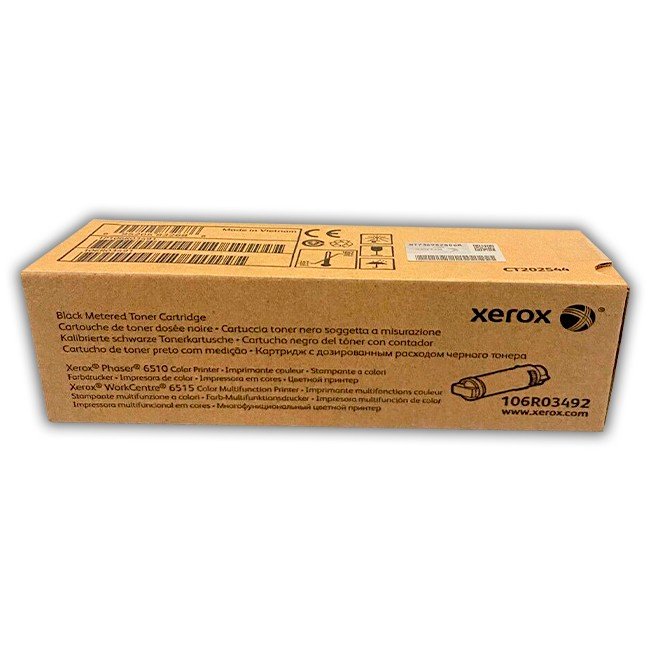 Toner Xerox 106R03492 Negro Al Mejor Precio Metered