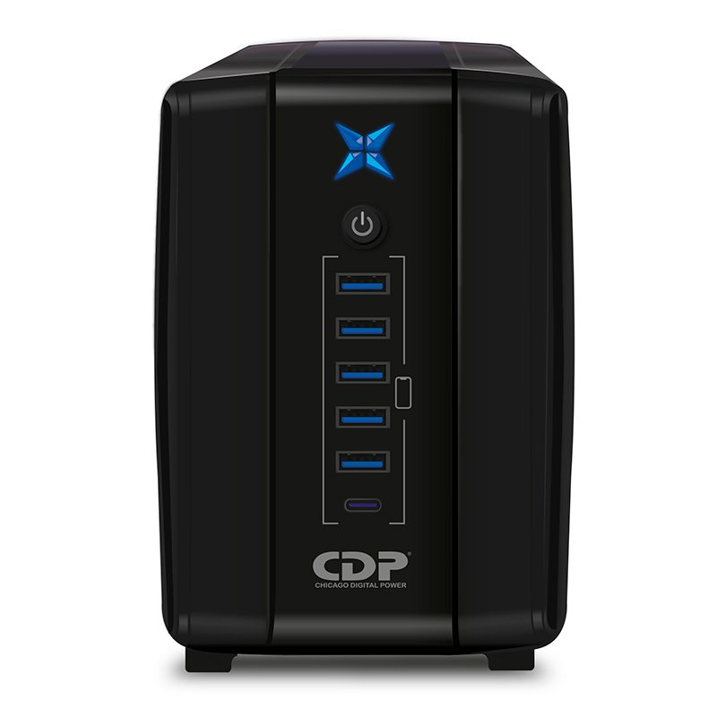 UPS CDP R-UPR758i, Interactivo, 750VA, 375W, 220Vca / 50/60Hz (Ajuste Automático)