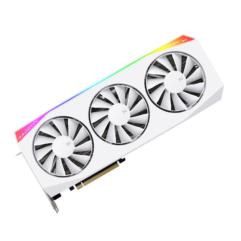 vd16xfrx907xtmw Tarjeta de video XFX Mercury AMD Radeon RX 9070XT OC White Gaming Edition,16GB DDR6, PCIe5 - Imagen 1