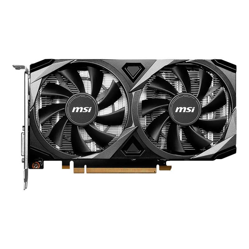 vd8gmsrtx3050vx Tarjeta de video MSI GeForce RTX 3050 VENTUS 2X XS 8G OC, 8GB GDDR6, PCIe Gen 4.0 x8 - Imagen 1