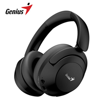 AUDIFONO C/MICROF. GENIUS HS-810BT BT/3.5MM 40MM 22H PLEGABLE BLACK (31710029400)